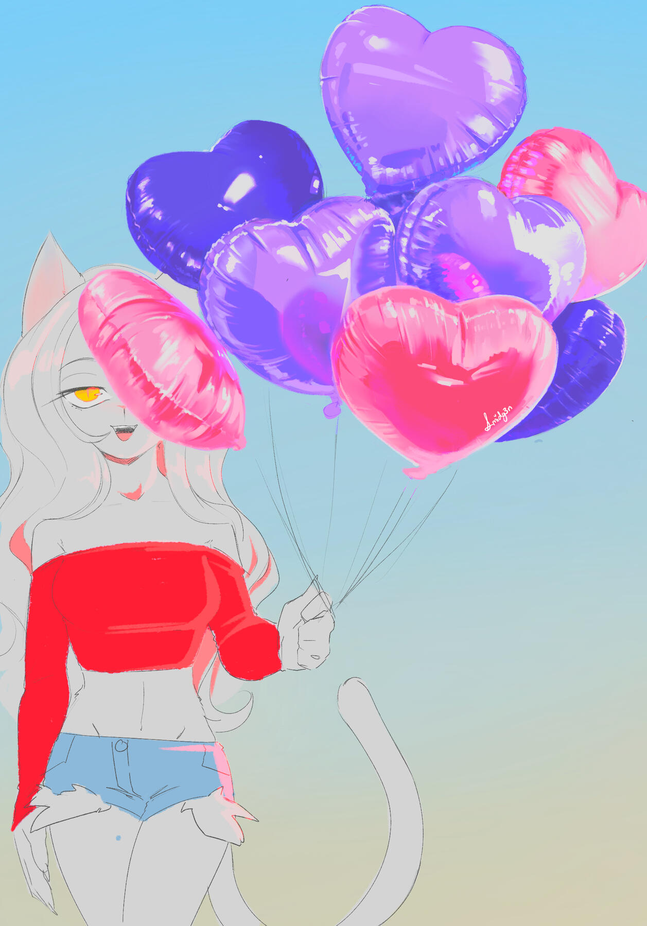 Cat Girl Study 2 (2022)
